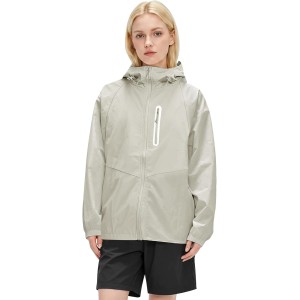 Azshonow Women Sun Jacket UPF 50+ Sun Protection Hooded Athletic Jacket Lightweight Windbreak Zip Up Hiking Outdoor Pockets